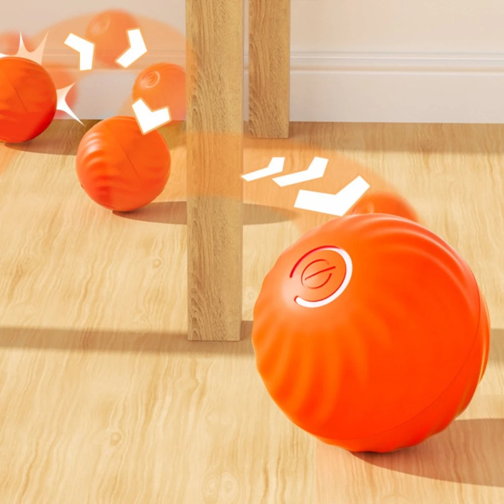 Smart Jumping Dog Ball- USB Rechargeable Interactive chew toy