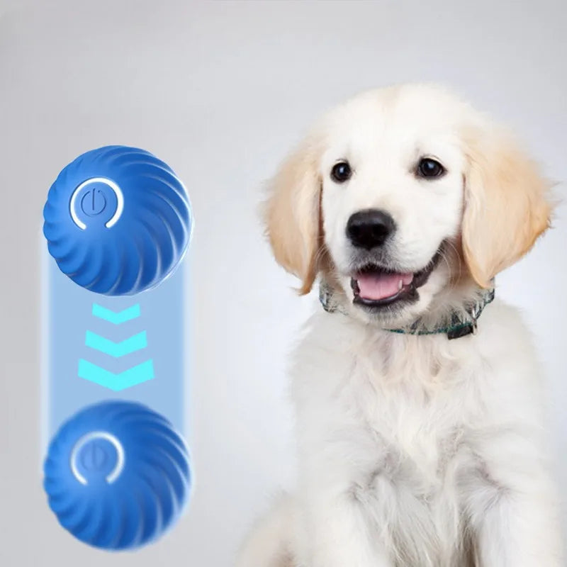 Smart Jumping Dog Ball- USB Rechargeable Interactive chew toy